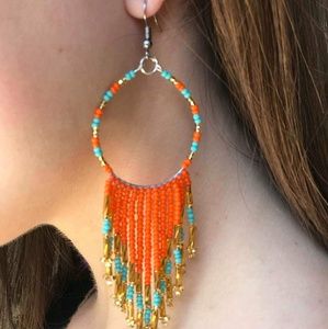 New artisan-made boho earrings